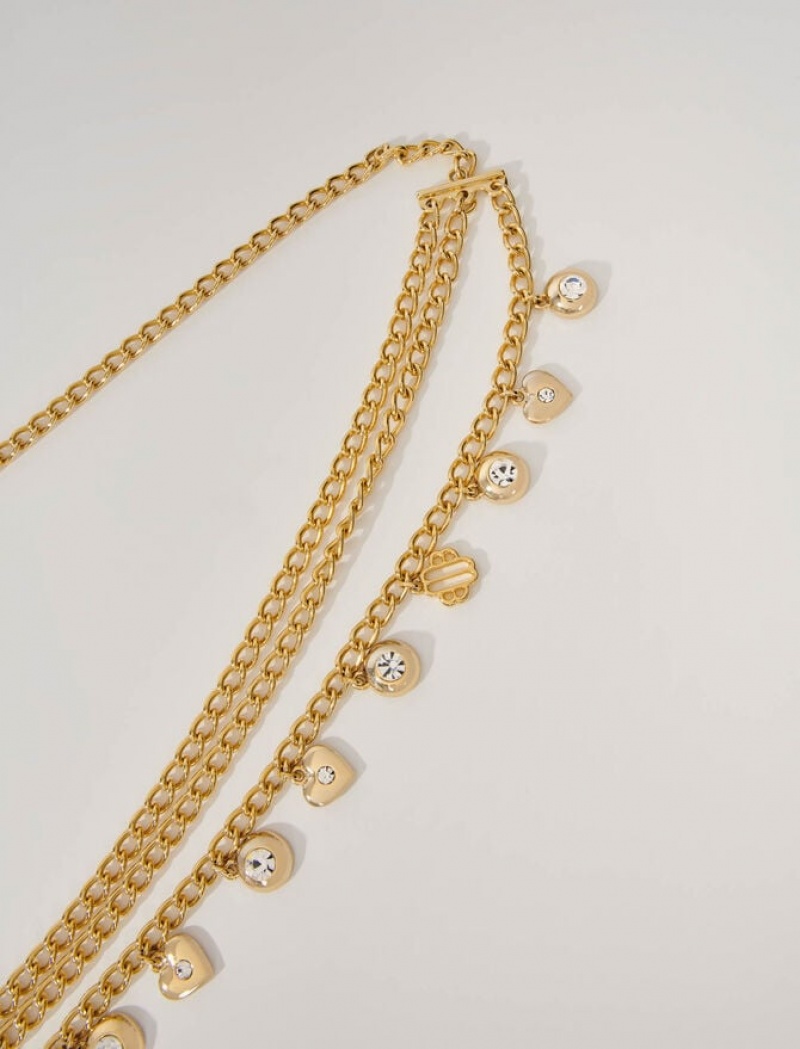 Maje Jewellery Chain Riemen Dames Goud | FNBYKGQ-52